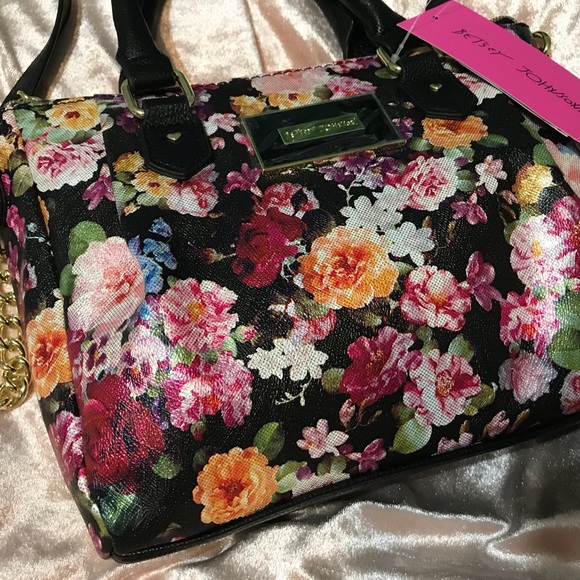 Betsey Johnson Handbags - Betsey Johnson Floral Purse